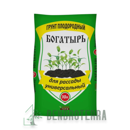 Грунт Богатырь для рассады универсальный 10л